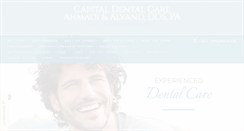 Desktop Screenshot of capitaldentalcare.net